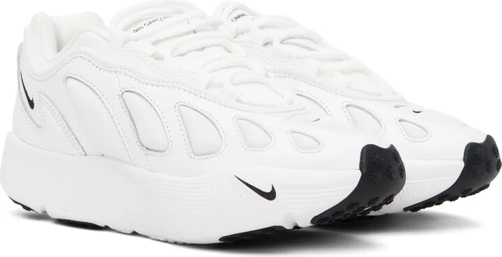 Comme des Garçons Homme Plus White Nike Edition Sense 96 SP Sneakers - Image 4