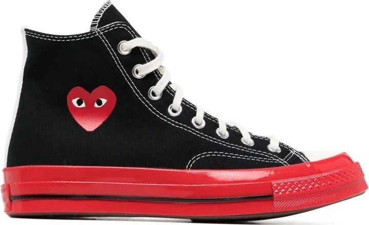 Comme Des Garçons Play Chuck 70 High Sneakers