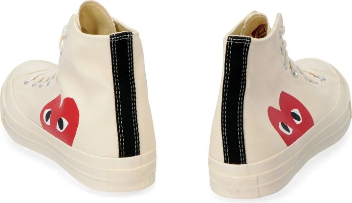 Comme Des Garçons Play Chuck 70 High-Top Sneakers - Image 4