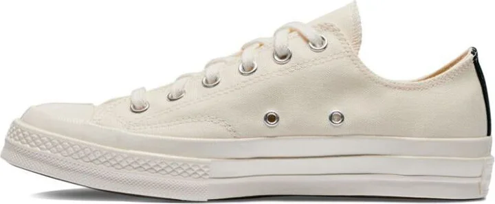 Comme Des Garçons Play Chuck `70 Small Red Heart Sneakers - Image 4