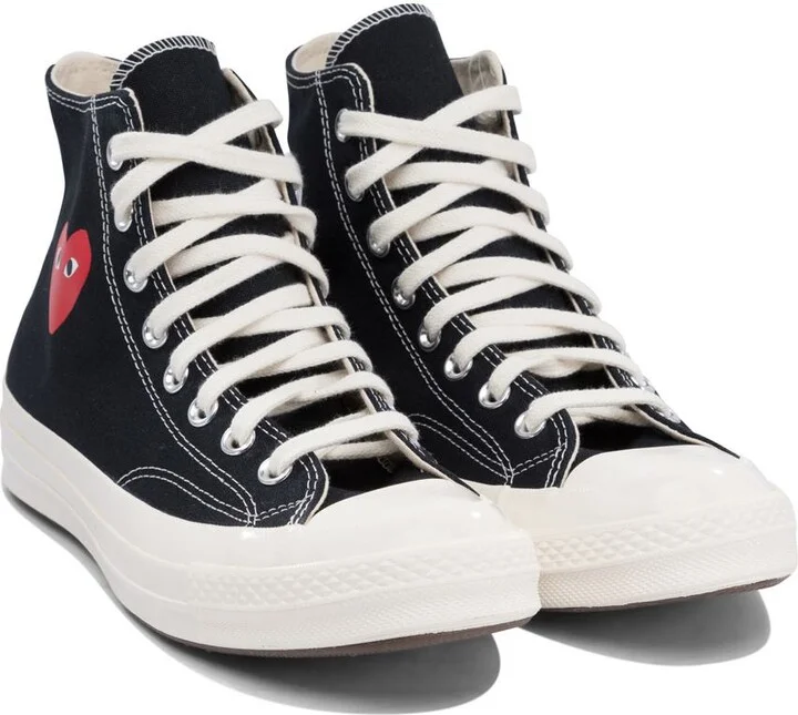Comme Des Garçons Play "Comme Des Garçons X Converse Chuck 70" Sneakers - Image 2
