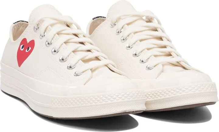 Comme Des Garçons Play "Comme Des Garçons X Converse Chuck Taylor '70" Sneakers - Image 2