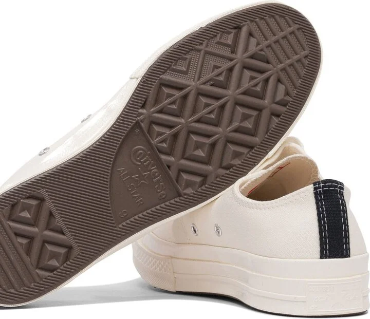 Comme Des Garçons Play "Comme Des Garçons X Converse Chuck Taylor '70" Sneakers - Image 5
