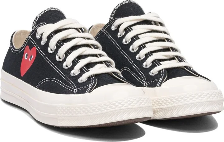 Comme Des Garçons Play "Comme Des Garçons X Converse Chuck Taylor '70" Sneakers - Image 2