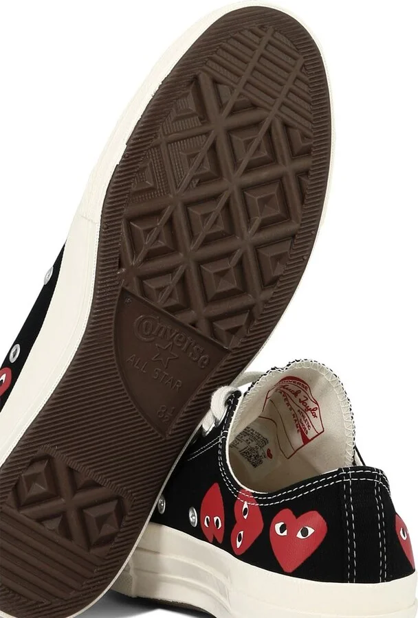 Comme Des Garçons Play Converse "Chuck Taylor'70" Low Tops - Image 5