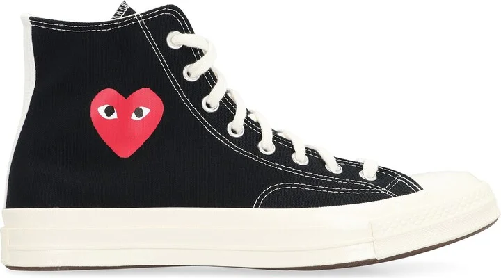 Comme Des Garçons Play Converse X Comme Des Garçons Play - Chuck 70 High-Top Sneakers - Image 2