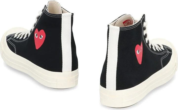 Comme Des Garçons Play Converse X Comme Des Garçons Play - Chuck 70 High-Top Sneakers - Image 4