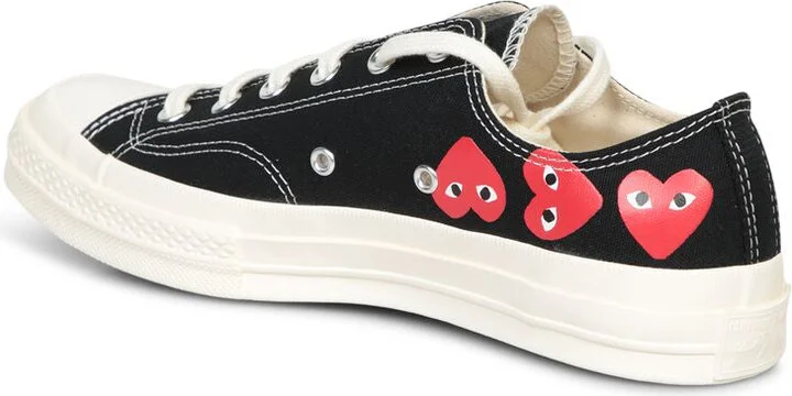 Comme Des Garçons Play Converse X Comme Des Garçons Play - Chuck 70 Low-Top Sneakers - Image 3