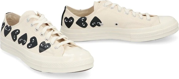 Comme Des Garçons Play Converse X Comme Des Garçons Play - Chuck 70 Low-Top Sneakers - Image 3