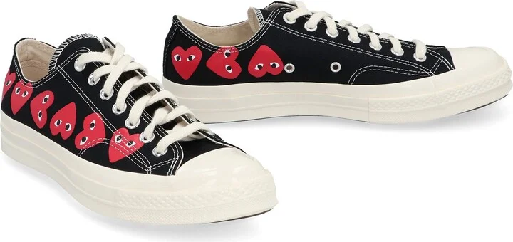Comme Des Garçons Play Converse X Comme Des Garçons Play - Chuck 70 Low-Top Sneakers - Image 3
