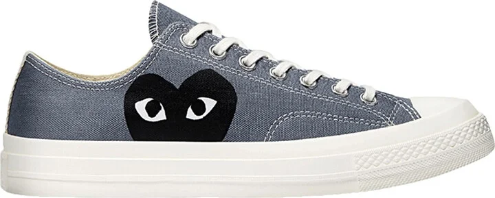 Comme Des Garçons Play Ct70 Black Heart Low Top Shoes