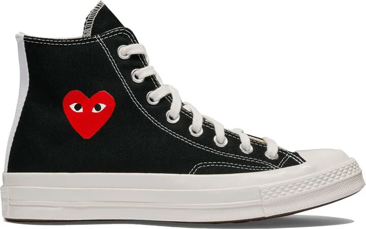 Comme Des Garçons Play Ct70 Small Red Heart Low Top Shoes