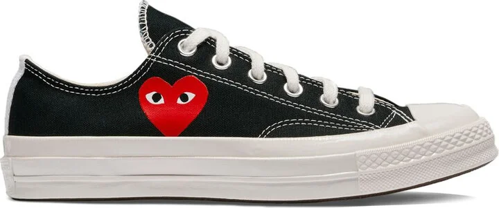 Comme Des Garçons Play Ct70 Small Red Heart Low Top Shoes