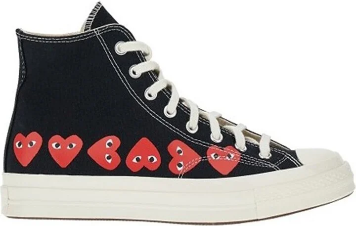 Comme Des Garçons Play High Sneakers
