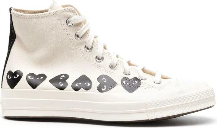 Comme Des Garçons Play High Sneakers