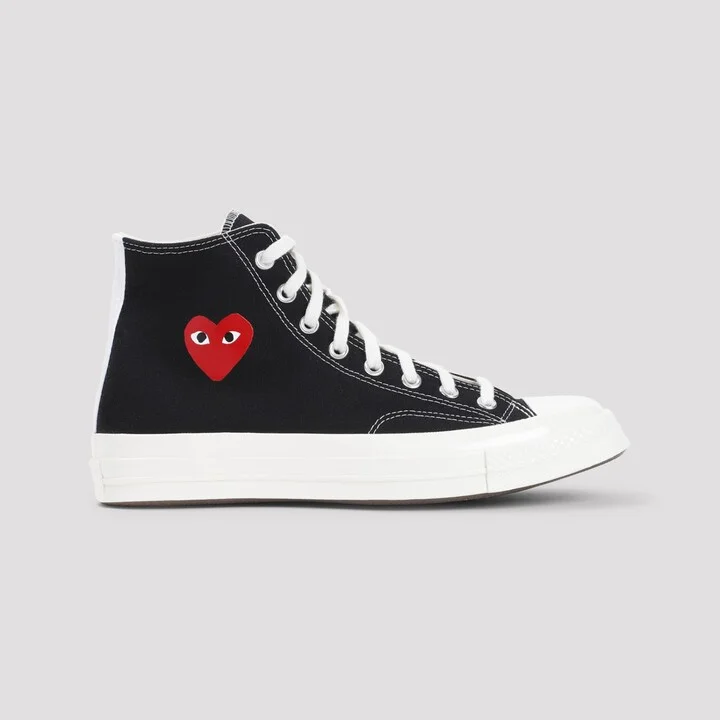 Comme Des Garçons Play High Top Sneakers - Image 3