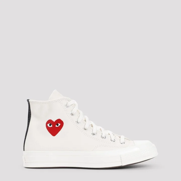Comme Des Garçons Play High Top Sneakers