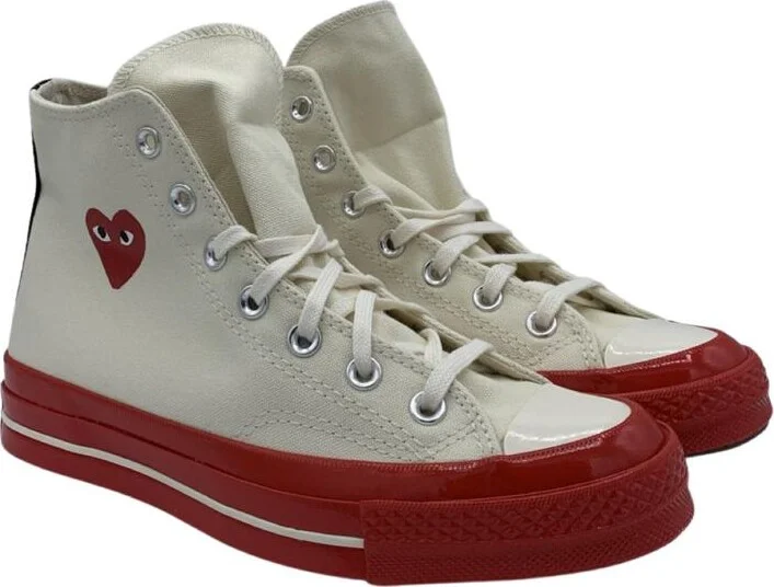 Comme Des Garçons Play Snakers Shoes - Image 2