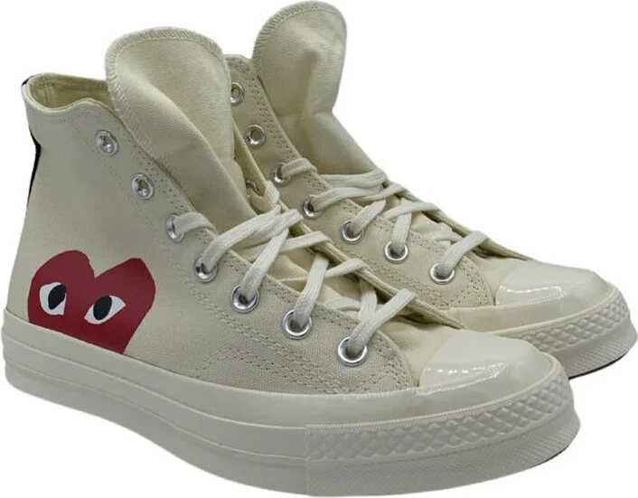 Comme Des Garçons Play Snakers Shoes - Image 2