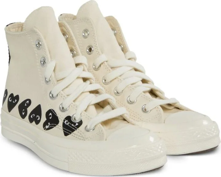 Comme Des Garçons Play Sneakers With Hearts - Image 4