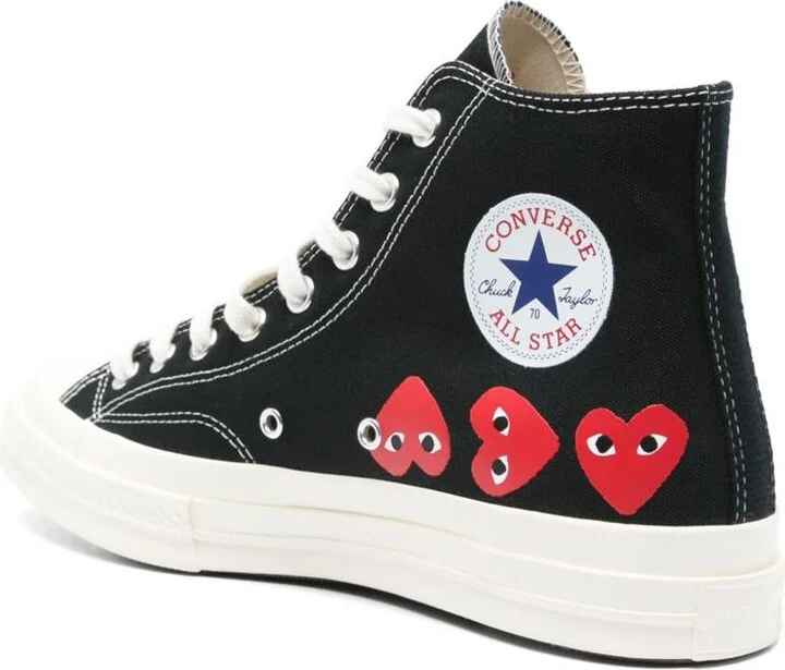 Comme Des Garçons Play Sneakers With Hearts - Image 3