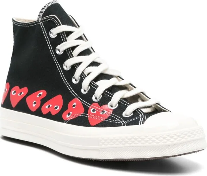 Comme Des Garçons Play Sneakers With Hearts - Image 4