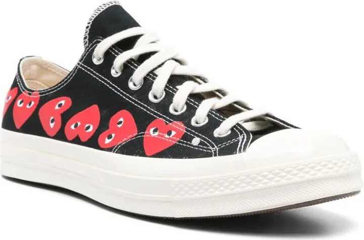 Comme Des Garçons Play Sneakers With Hearts - Image 3