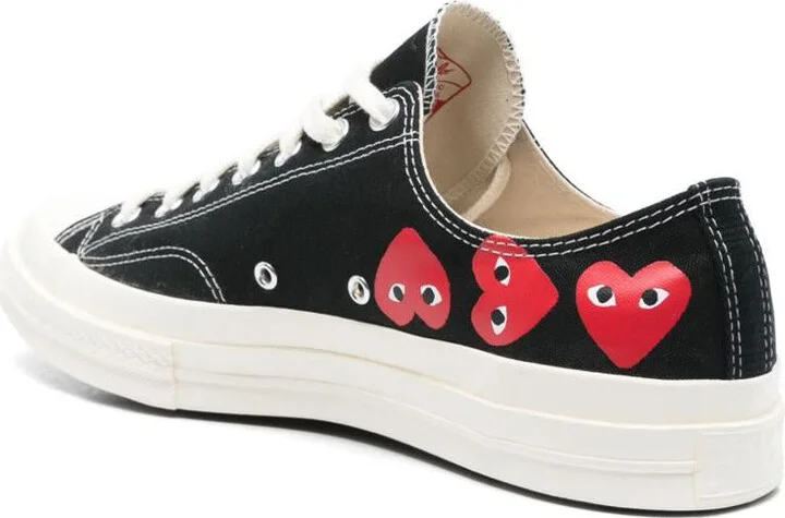 Comme Des Garçons Play Sneakers With Hearts - Image 4