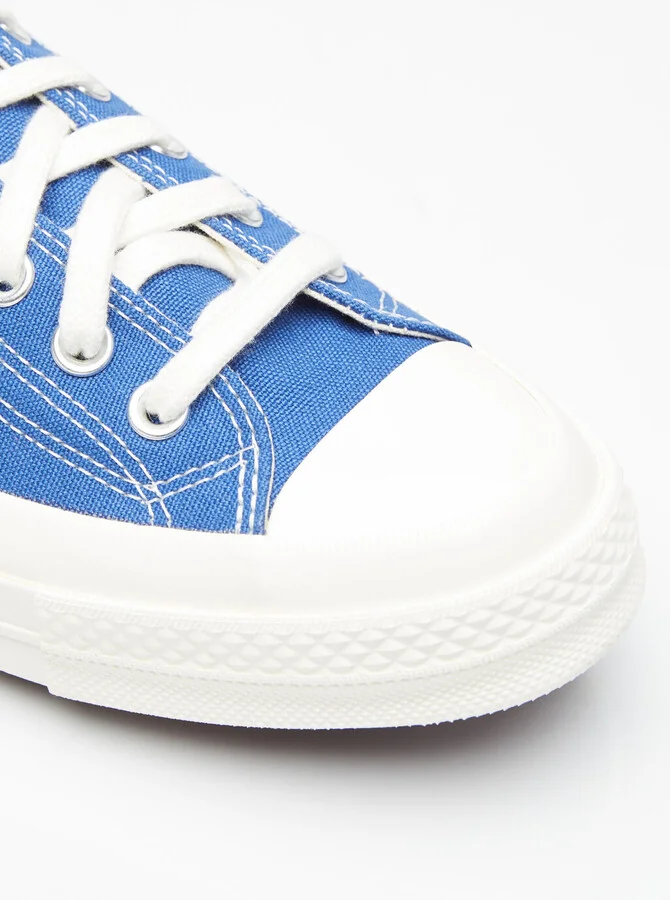 Comme des Garçons PLAY x Converse Big Heart Chuck 70 Sneakers - Sneakers Blue Us - 03 - Image 2