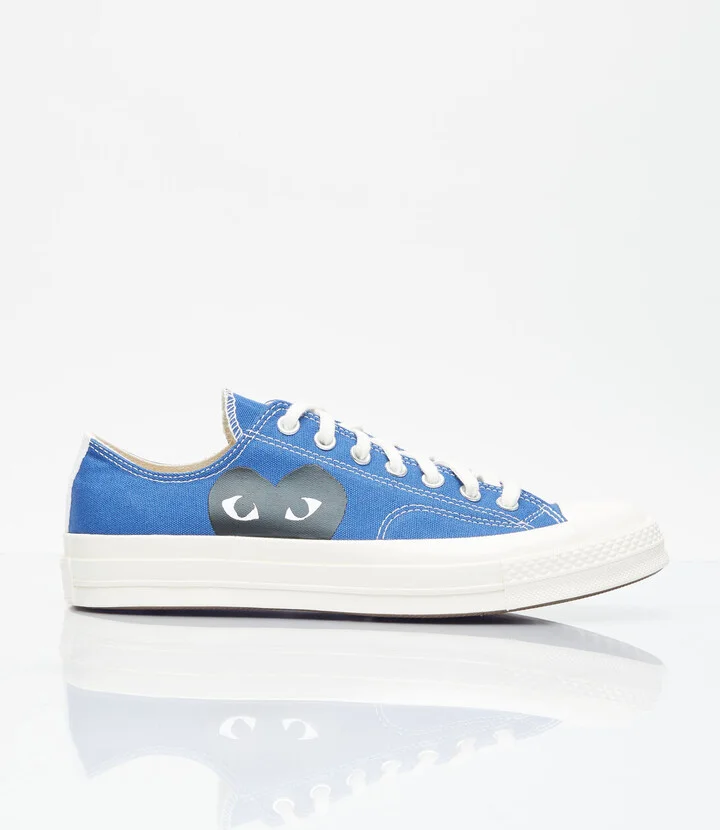 Comme des Garçons PLAY x Converse Big Heart Chuck 70 Sneakers - Sneakers Blue Us - 03