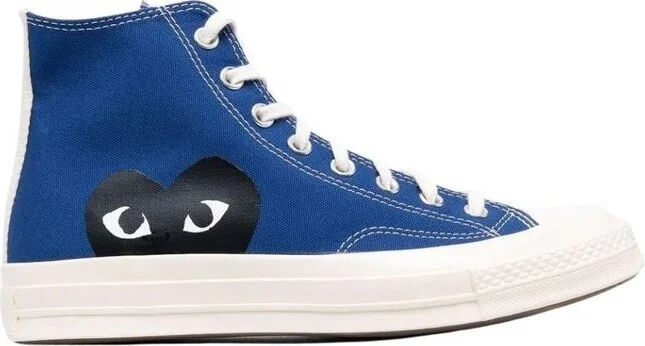 Comme des Garçons Play X Converse Big Heart Lace-Up Sneakers
