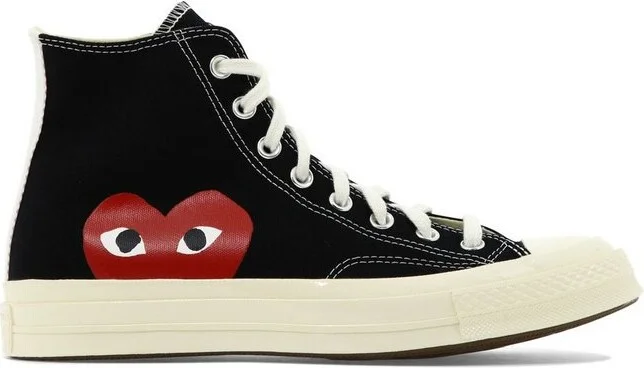 Comme des Garçons Play X Converse Chuck 70 High-Top Sneakers