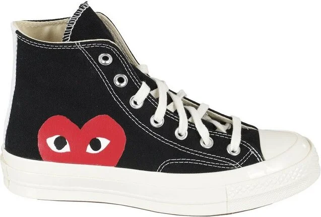 Comme des Garçons Play X Converse Chuck 70 High-Top Sneakers