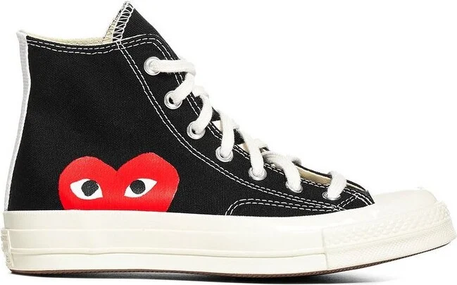 Comme des Garçons Play X Converse Chuck 70 High-Top Sneakers
