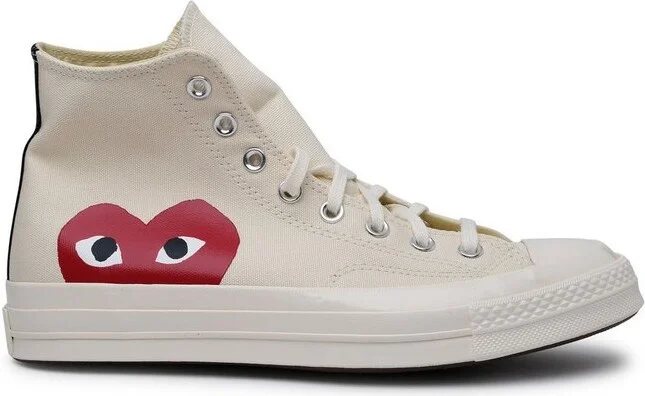 Comme des Garçons Play X Converse Chuck 70 High-Top Sneakers