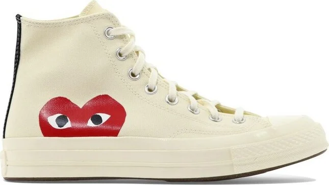 Comme des Garçons Play X Converse Chuck 70 High-Top Sneakers