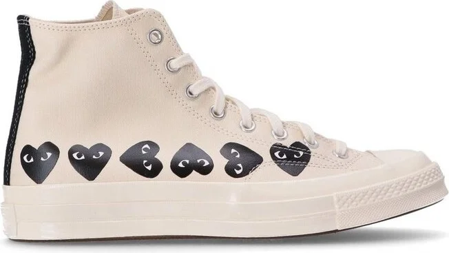 Comme des Garçons Play x Converse Chuck High Top Sneakers