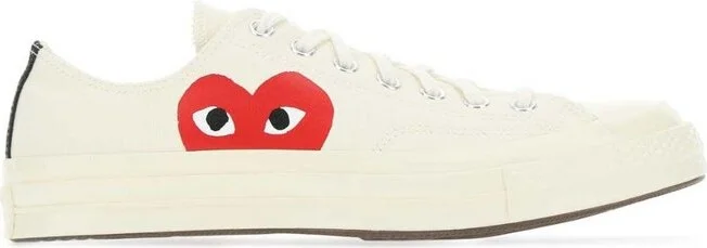 Comme des Garçons Play X Converse Chuck Taylor Heart 1970s Sneakers