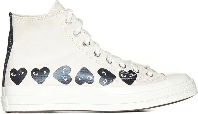 Comme des Garçons Play X Converse Chuck Taylor High-Top Sneakers