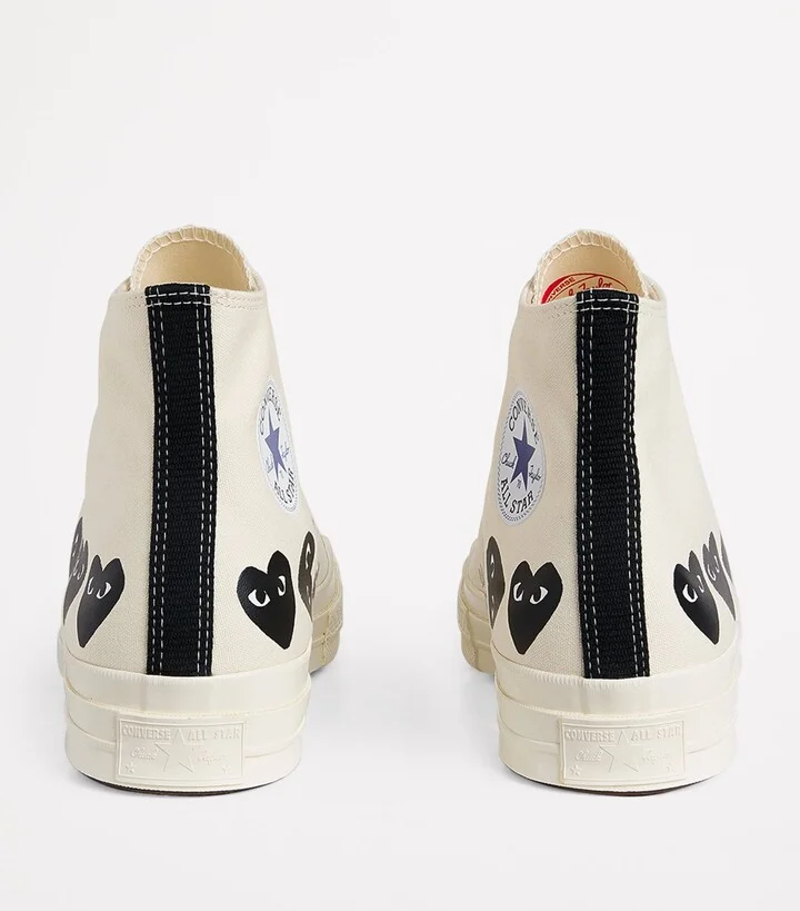 Comme Des Garçons Play x Converse Heart Chuck Taylor All Star '70 High-Top Sneakers - Image 4