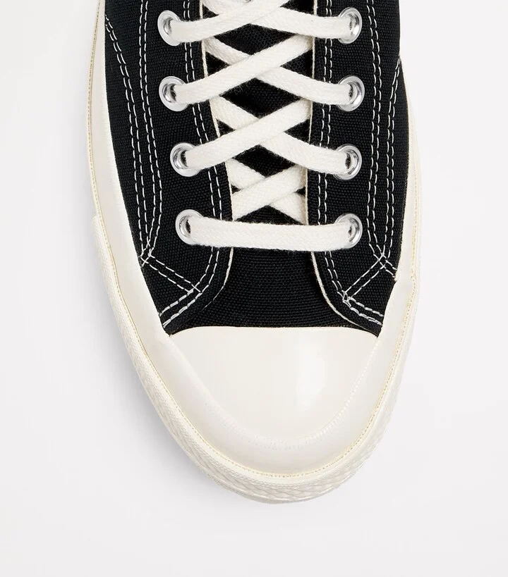 Comme Des Garçons Play x Converse Heart Chuck Taylor All Star '70 High-Top Sneakers - Image 5
