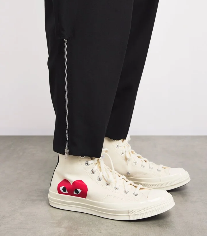 Comme Des Garçons Play x Converse Heart Chuck Taylor All Star '70 High-Top Sneakers - Image 2