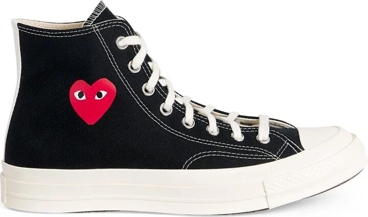 Comme Des Garçons Play x Converse Heart Chuck Taylor All Star '70 High-Top Sneakers
