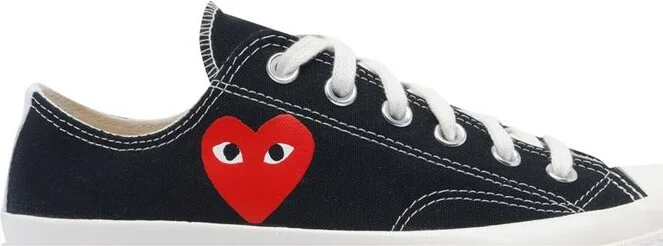 Comme des Garçons Play X Converse Heart Lace-Up Sneakers
