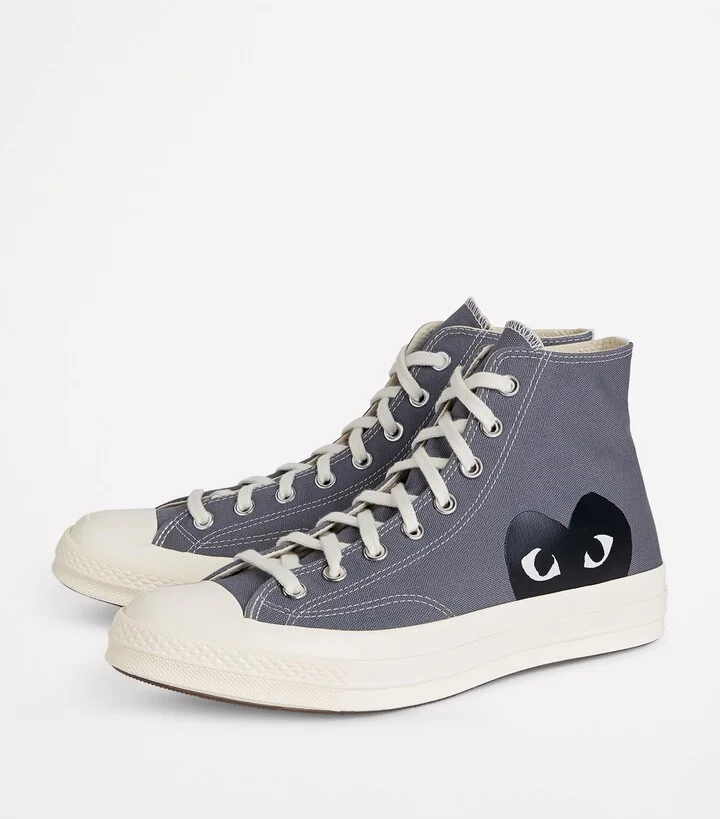 Comme Des Garçons Play x Converse High-Top Heart Chuck 70 Sneakers - Image 3