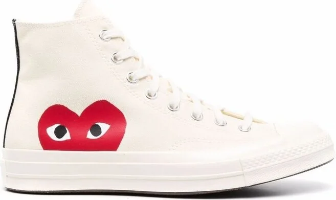 Comme des Garcons Play X Converse High-Top Sneakers