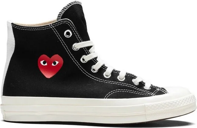 Comme des Garcons Play X Converse Play Chuck 70 Lace-Up Trainers