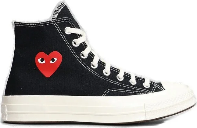 Comme des Garcons Play X Converse Play Chuck 70 Lace-Up Trainers