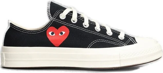 Comme Des Garcons Play X Converse Play Chuck 70 OG Lace-Up Sneakers