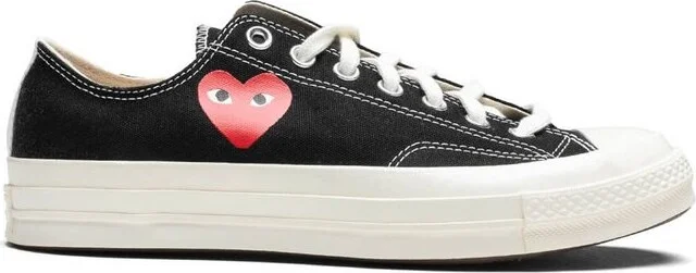 Comme Des Garcons Play X Converse Play Chuck 70 OG Lace-Up Sneakers